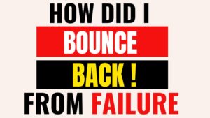 bounce back from failure